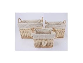 Korv WILLI TASSEL 29x19xH22cm