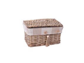 Korv WILLI STRIPE kaanega 30x20xH18cm