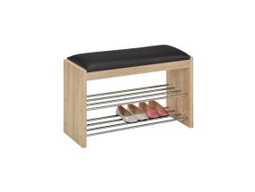 Jalatsiriiul-pink BENO 79,5x30xH50cm, hele tamm