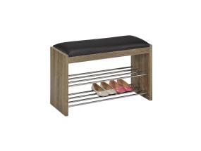 Jalatsiriiul-pink BENO 79,5x30xH50cm, tume tamm