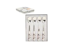 Lusikad MIA SNOW 15cm 4tk kinkekarbis