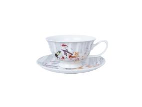 Tass/alustaldrik MIA SNOW 180ml kinkekarbis