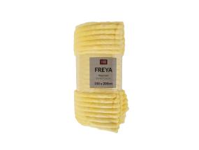 Pleed FREYA 150x200cm, kollane