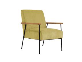 Tugitool JADE 63x75,5xH85,5cm, kollane