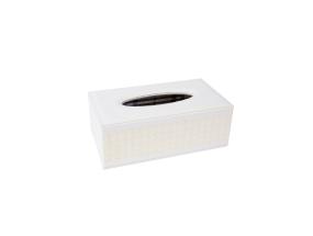 Salvrätikukarp WILMA 22,5x14xH9,5cm, valge