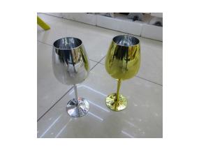 Veinipokaal ROYAL H22cm, hõbedane klaas