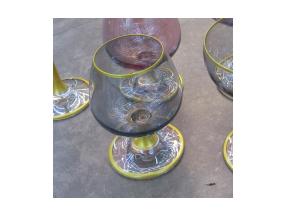 Brändiklaas HAVANA D6xH11cm "Cognac", hall klaas