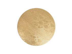Lauamatt BOA D38cm, kuldne ussimuster