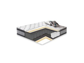 Spring mattress HARMONY DUO 90x200xH27cm, double-sided, in roll packaging