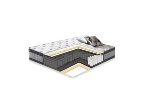Spring mattress HARMONY DUO 120x200xH27cm, double-sided, in roll packaging