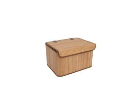 Kast MAX BAMBOO 28x20xH18cm, kaanega, bambusest