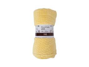 Pleed LIISA XL, 200x230cm, helekollane