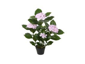 Kunsttaim WIND HYDRANGERA H80cm, roosa