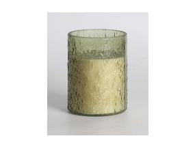 Lõhnaküünal klaasis NATURE GREEN H13cm, Tranquil Summer