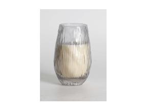 Lõhnaküünal klaasis NATURE GREEN H13,5cm, Northern Forest