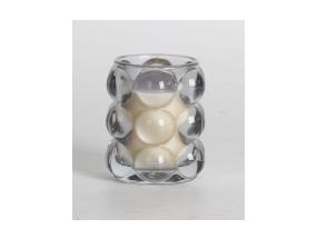 Lõhnaküünal klaasis NATURE GREEN H9,2cm, Northern Forest