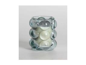 Lõhnaküünal klaasis NATURE GREEN H9,2cm, Southern Night