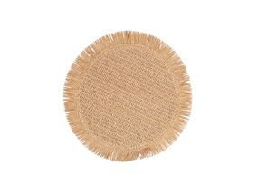 Lauamatt SUZAN D38cm jute, beež