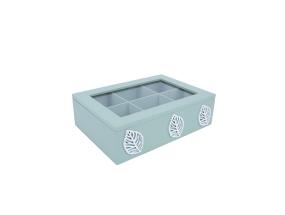 Teekarp HAZEL 24x17xH7,5cm, roheline