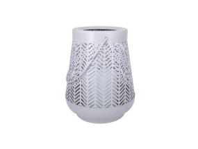 LED-latern WINGS GLENN D15xH18cm beež, taimer 6h