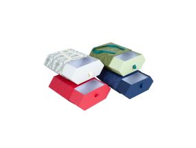 Коробка EDENY H12см, с ящиком, микс