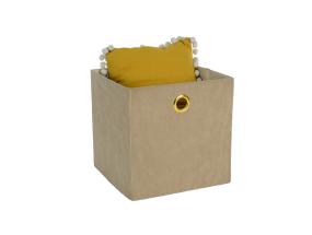 Kast LIDO LEO 30x30xH30cm, beež velvet