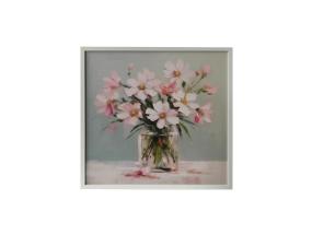 Seinapilt WALLY 40x40cm, lillekimp