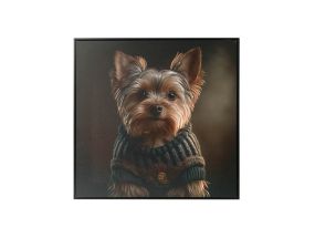 Seinapilt WALLY 50x50cm, väike koer