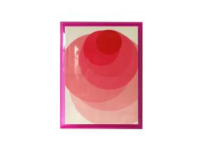 Seinapilt WALLY 60x80cm, roosa ring, akrüül