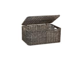 Korv BASILE 31x21xH13cm, tumepruun