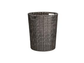 Korv BASILE D39/32,5xH46,5cm, tumepruun