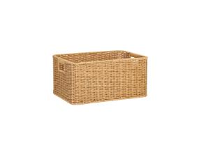 Korv BASILE 33x22xH17cm, helepruun