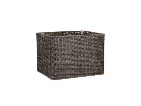 Korv BASILE 37x31xH28cm, tumepruun
