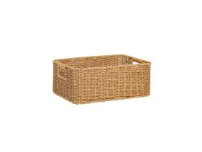 Korv BASILE 34x24xH13,5cm, helepruun