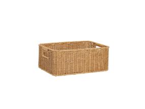 Korv BASILE 31x21xH12cm, helepruun