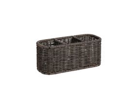 Tops BASILE 23x9xH10cm, tumepruun