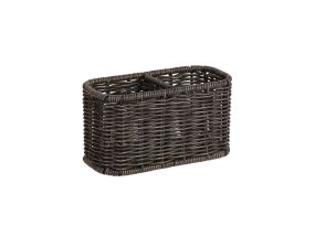 Tops BASILE 18x9xH10cm, tumepruun