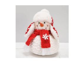 Dekoratsioon FUN KAI H26cm, lumememm, punane