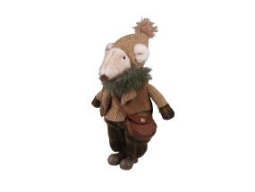 Dekoratsioon FAB HUGO H42cm, jõuluhiir, poiss