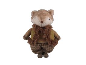 Dekoratsioon FAB ROBIN H37.5cm, rebane, roheline