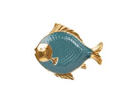 Vaagen GOLDFISH 38x34cm, roheline keraamika