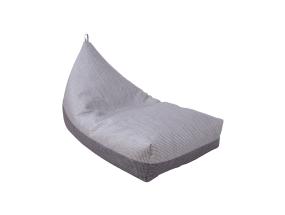 Kott tool MITSU-MITSU, 130x80x20/70cm, tumehall/helehall hõbedaga, 50%puuvill, 50% polüester, kangas 304/305.