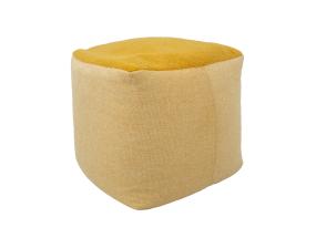 Tumba LAMB BAG, 55x55cm, h45cm, kollane, 100% polüester, kangas-325/322