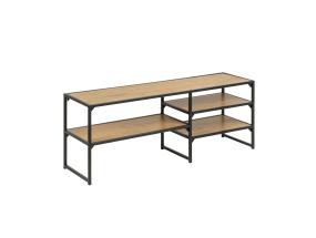 TV-laud SEAFORD 120x33xH46cm, 3 riiuliga, metsik tamm