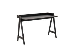 Kirjutuslaud MISO, 126x51xH80cm, must tamm
