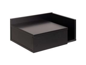 Öökapp ASHLAN 40x32xH16,5cm, must