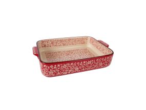 Ahjuvorm STAR BAKE 31x21cm, punane keraamika