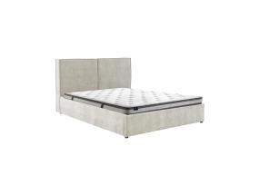 Voodi DAMANI madratsiga HARMONY DUO 160x200cm, beež