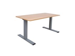 Töölaud ERGO OPTIMAL 2-mootoriga 160x80cm, hikkoripuu