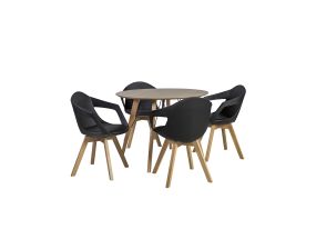 Söögilauakomplekt HELENA 4-tooliga